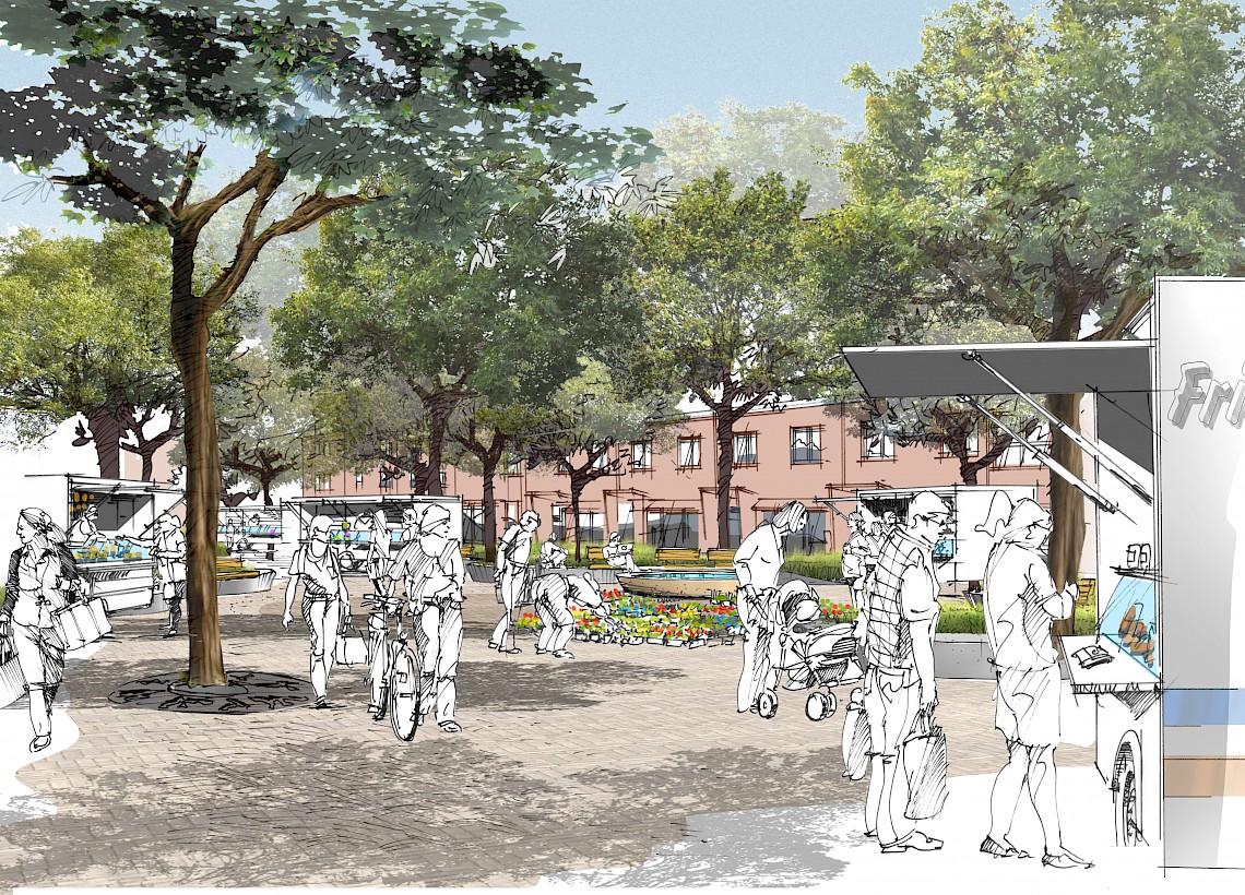 Neue Mitte Kreyenbrück / Klingenbergplatz (2015)