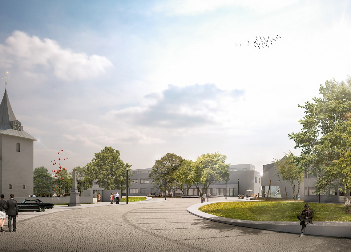 Henry-Wetjen-Platzes in Weyhe (2016)