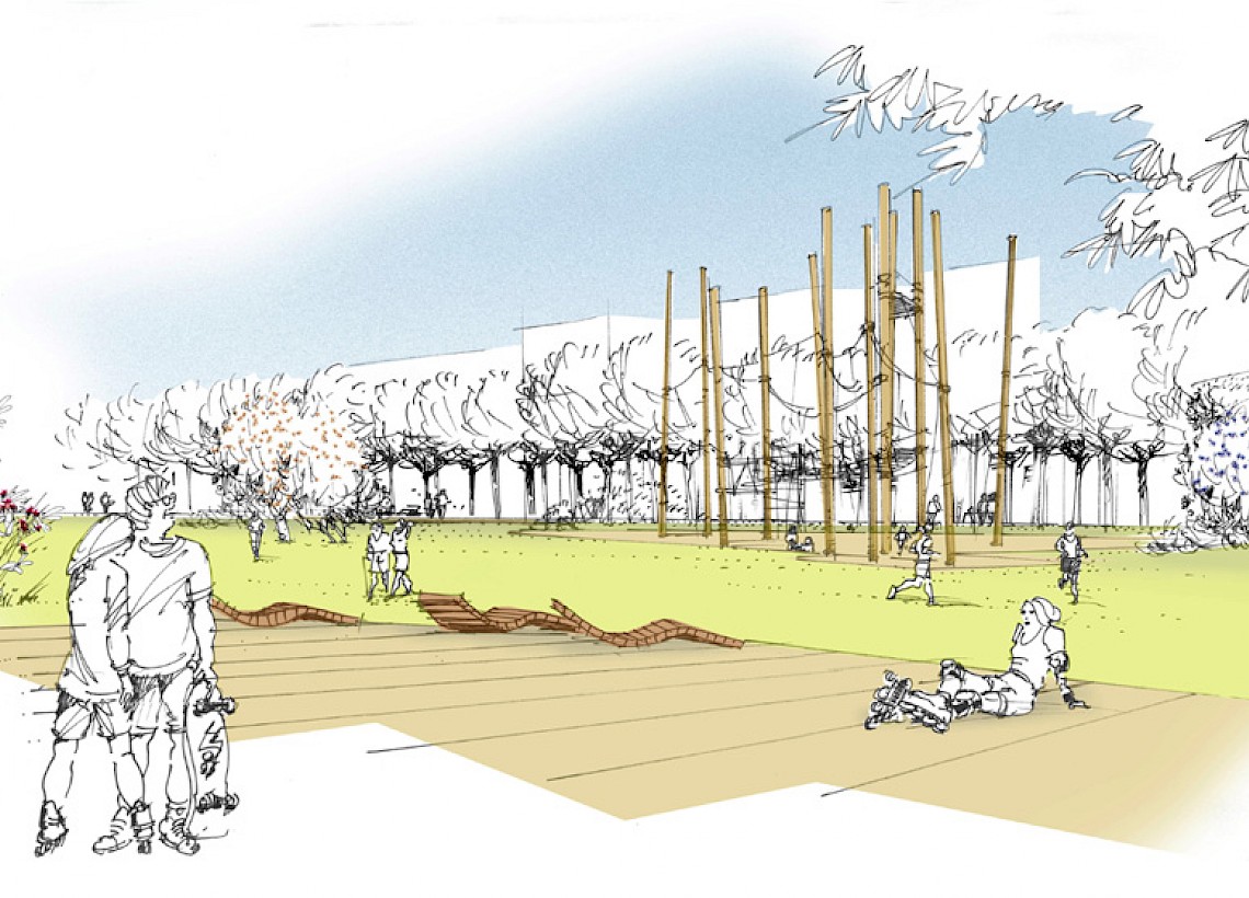 Park im Überseepark Bremen (2010)