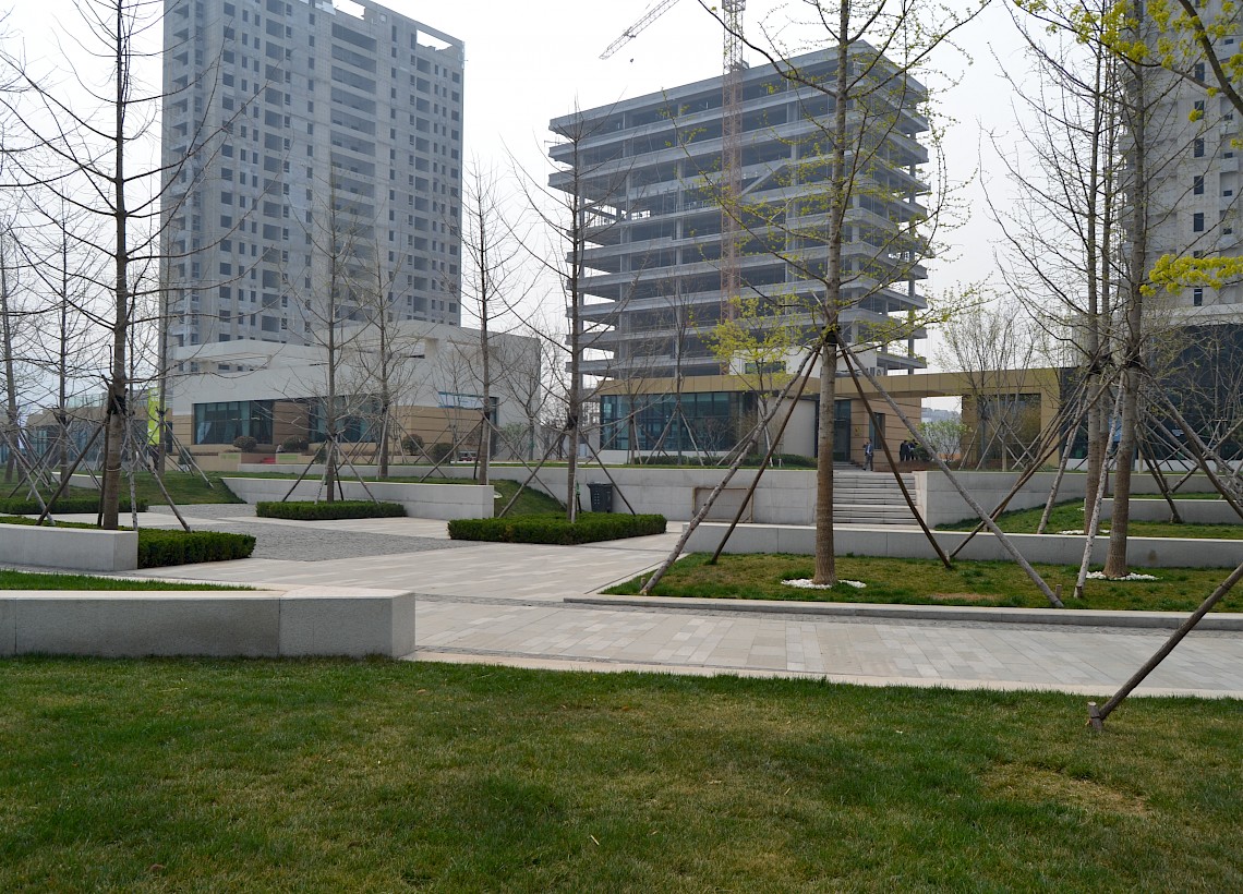 Freianlagen am Culture Exchange Plaza