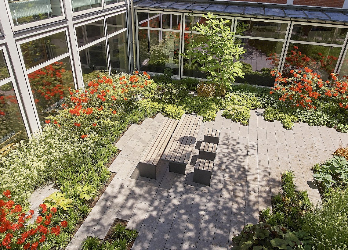 Innenhof A 11 - Universität Oldenburg