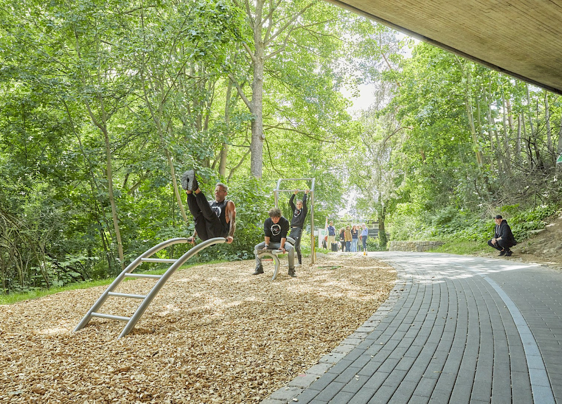 Joggingpfad Hamburg-Harburg