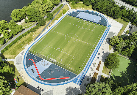 Umgestaltung der Bezirkssportanlage Außenmühle, Hamburg