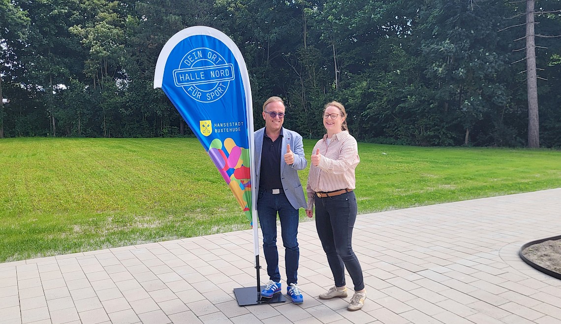 Einweihung Halle Nord in Buxtehude