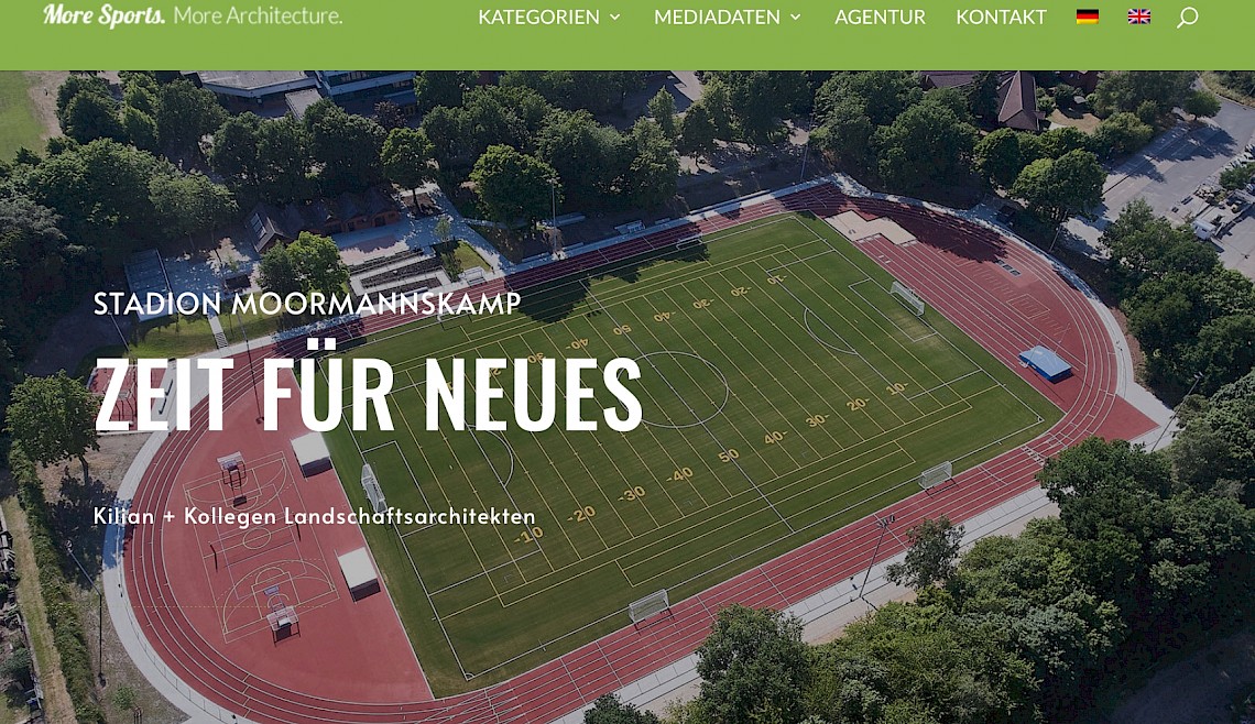 More Sports. More Architecture.