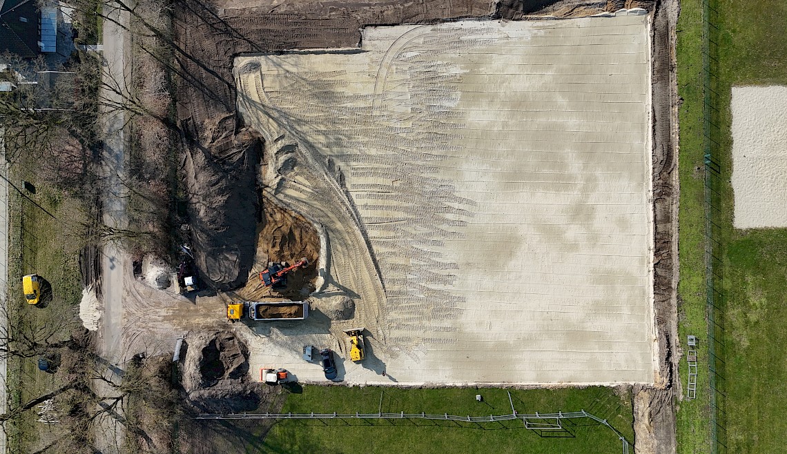 Sportschule Lastrup: Baubeginn